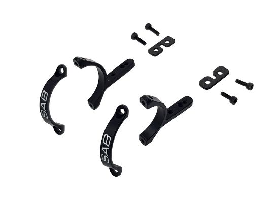 Picture of SAB H1913-S Fullsize Tail Servo Mount- RAW500