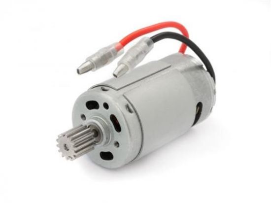 Picture of 390 Motor w/pinion BLA 534760 Blackzon Part 390 Motor with Pinion Gear
