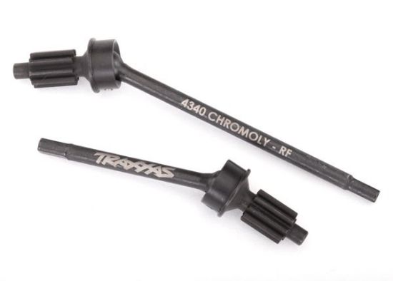 Picture of Traxxas 8062 - Axle shaft, front, heavy duty (left & right)/ portal drive input gear (2)