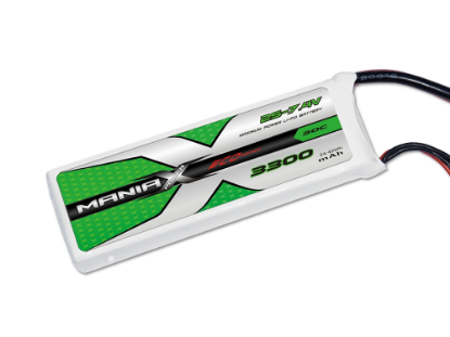 Picture of ManiaX Power MX-2S-3300-30-XT60 2S 7.4V 3300mAh 30C Lipo Battery XT60 