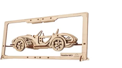 Picture of UGears 121669 Roadster MK3 2.5D Puzzle