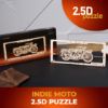 Picture of UGears 121676 Indie Moto MK3 2.5D Puzzle 