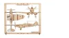 Picture of UGears 121683 Fighter Aircraft 2.5D Puzzle 