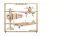 Picture of UGears 121683 Fighter Aircraft 2.5D Puzzle 