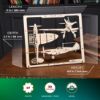 Picture of UGears 121683 Fighter Aircraft 2.5D Puzzle 