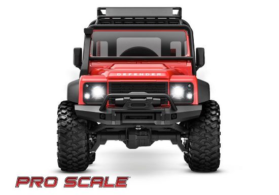 Picture of Traxxas 9784 LED light set, front & rear, complete (fits #9712 body, Defender)