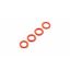 Picture of Arrma AR716011/ARAC7452 O-Ring P-5 4.5x1.5mm Red (4) All 6S Kits