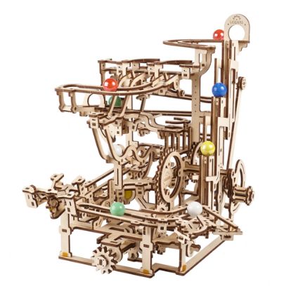 Picture of UGEARS 121393 Marble Run Tiered Hoist