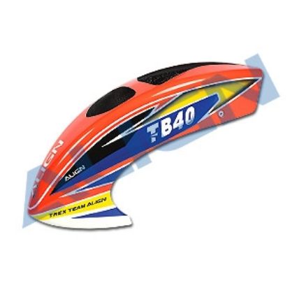 Picture of Align HCB4001 TB40 Painted Canopy - Orange
