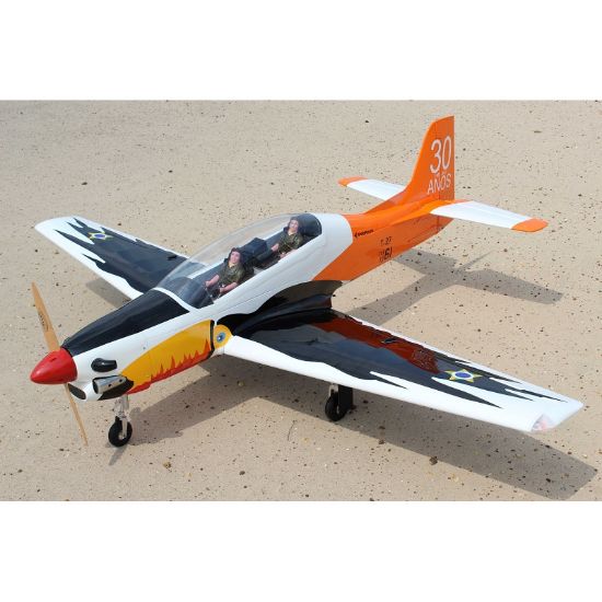 Picture of Seagull SEA377-Indent 2026 Embraer EMB-312 Tucano T-27 Brazilian Air Force 85"wingspan 35-40cc without Retracts landing gear