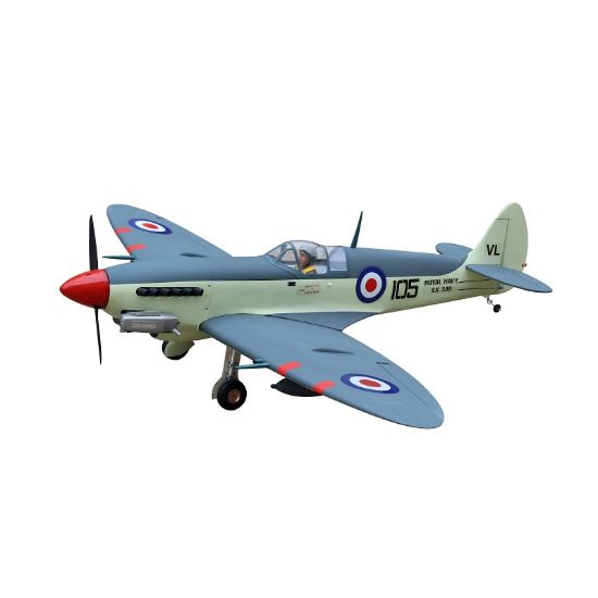 Picture of Seagull SEA116NGEAR-INDENT 2026 Supermarine Seafire 65" wingspan 20cc with Electric Retracts, Matte Finish 