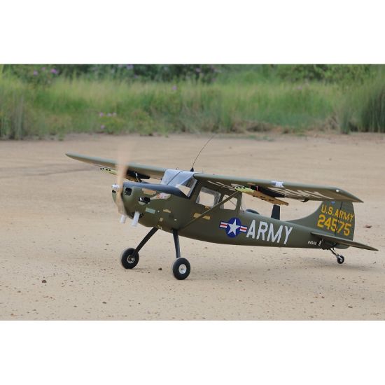 Picture of Seagull SEA385CM-Indent 2026 Giant Scale Cessna Bird Dog Dead Eye 122 Inch ARF 70-125cc 