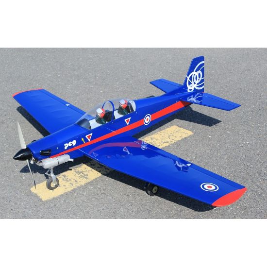 Picture of Seagull SEA401B-Indent 2026 UK - Air Force" Pilatus PC-9 60.6" ARF 10cc (Blue/Red) ) (Upgraded SEA12) 