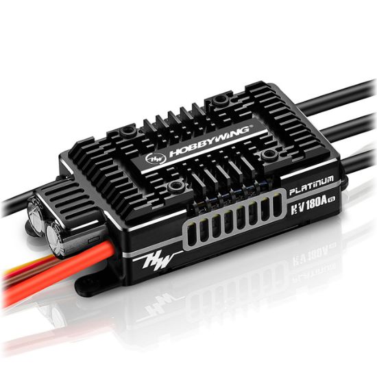 Picture of Hobbywing 30209103 Platinum Pro 180A HV ESC V5 5-14s, 10A BEC