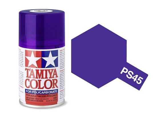 Picture of Tamiya PS-45 Polycarb Spray Paint Translucent Purple