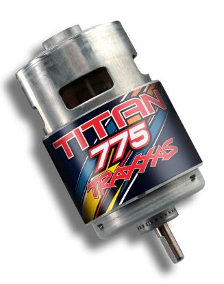 Picture of Traxxas 5675 High-Torque Brushed Motor Titan 775 (10-Turn/16.8 Volts) (1)