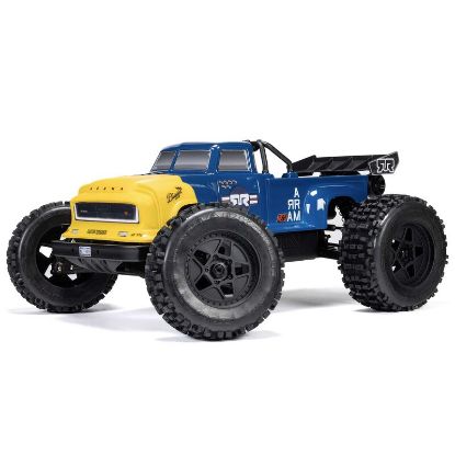 Picture of Arrma ARA8611V6T2 1/8 NOTORIOUS 6S V6 4X4 BLX Brushless Stunt Truck RTR, Blue