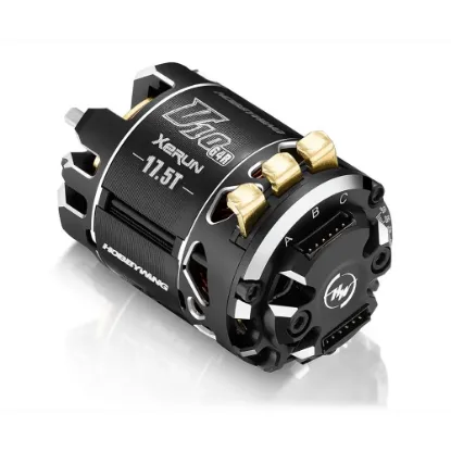 Picture of Hobbywing 30401748 XERUN V10 17.5T 1350KV Brushless Sensored BLACK G4R Motor