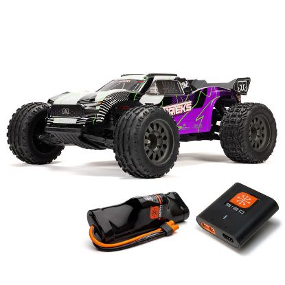 Picture of Arrma ARA3205ST2 1/10 VORTEKS 2WD RTR Brushed Stadium Truck (Battery & Charger Included), Purple
