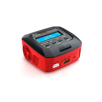 Picture of Hitec HTC-44295 RDX1 Mini Charger AC 240V/65W, 2-4S LiPo/HV/Fe/Ion, Nixx 6-8 cell, PB 6-12V