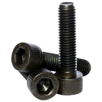 Picture of 2.5 x 14mm M2 Hexagon Socket Cap Screw Black, 10 pack 