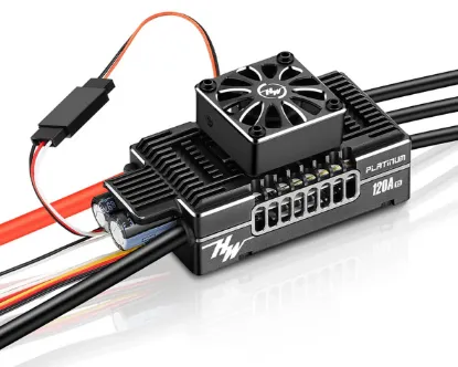 Picture of Hobbywing 30203402 Platinum PRO ESC V5 -120A (3S-8S) 