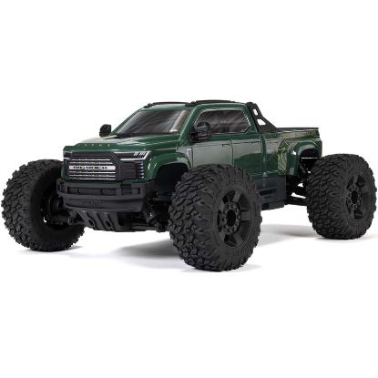 Picture of Arrma ARA4312V4T2 1/10 BIG ROCK 4X4 223S BLX BRUSHLESS STREET TRUCK RTR WITH DSC, (Green)