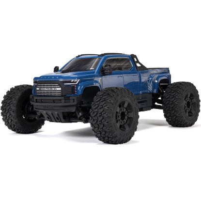 Picture of Arrma ARA4312V4T3 1/10 BIG ROCK 4X4 223S BLX BRUSHLESS STREET TRUCK RTR WITH DSC, (Blue)