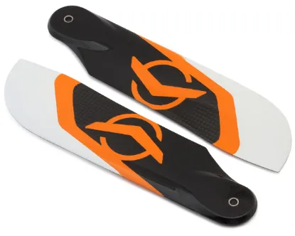 Picture of Azure Power 115105 AZ-105MM 105S Heli Tail Blades 105mm (Orange/White)