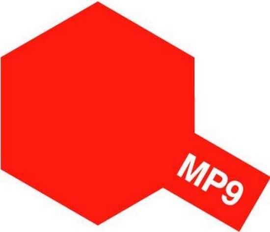 Picture of Tamiya 89209 MP-9 Fluorescent Red Mini 4WD PRO Marker