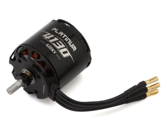 Picture of Hobbywing 30416101 Platinum 4130SL Brushless Outrunner Motor (420KV)