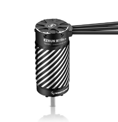 Picture of Hobbywing 30402905 EzRun 56118SL 1600kV Black G2 Sensorless 1/7-1/8 Brushless Motor