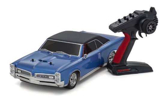 Picture of Kyosho KYO 34431T2B 1/10 EP RS 4WD 4WD FAZER Mk2 FZ02L Series 1967 Pontiac® GTO™ Tyrol Blue RTR