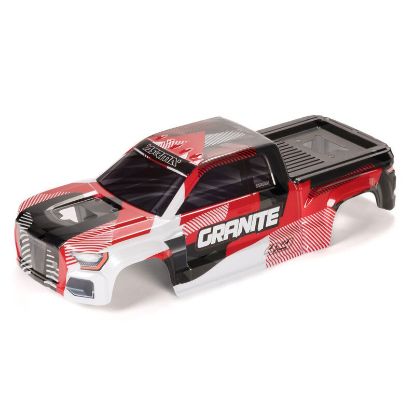 Picture of Arrma ARA-1622 GRANITE 4X4 Clipless Painted Decaled Trimmed Body (Red/White) Mega 665