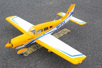 Picture of Seagull SEA386-Indent 2025 Piper Cherokee ARF 60" wingspan 10cc - Yellow New 2025  