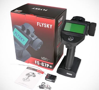 Picture of Flysky FS-G7P+ ANT 7CH 2.4GHz Transmitter w/ FS-R11P Receiver