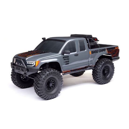 Picture of Axial AXI-1375T2 1/10 SCX10 III Base Camp 4X4 Rock Crawler Brushed RTR, Gray