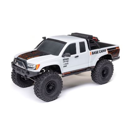 Picture of Axial AXI-1375T1 1/10 SCX10 III Base Camp 4X4 Rock Crawler Brushed RTR, White