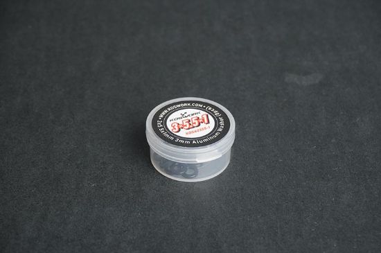 Picture of KOSWORK KOS40355-1 3x5.5x1mm 3mm, 1mm Thick Ball Stud Shim Aluminum Washer Black (8pcs)