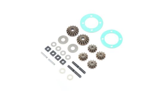 Picture of LOSI/TLR LOS252067 Diff Rebuild Kit , Al Diff Housing (1): DBXL-E