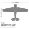 Picture of E-Flite EFL08750 SNJ-5/AT-6 Texan 1.5m BNF Basic with AS3X+ and SAFE Select