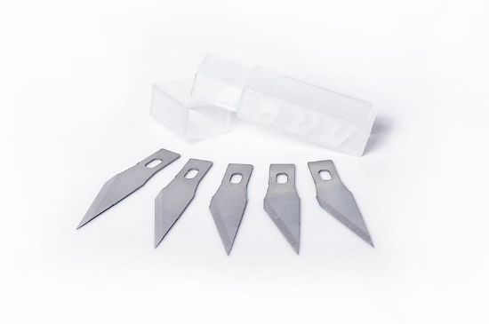Picture of Koswork KOS13228-6 #11 Hobby Knife Blades (5pcs w/case)