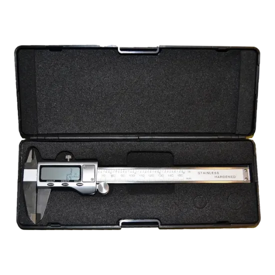 Picture of VG RC Hobby VGWYTOOL007001 Digital Vernier Calipers Stainless Steel 150mm (6") with Case