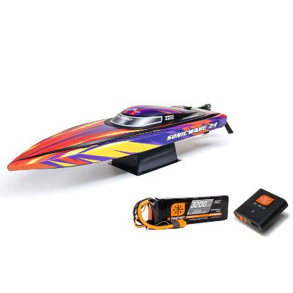 Picture of ProBoat PRB-1992T1 Sonicwake 24 Inch Self-Righting Brushless Deep-V RTR (Battery & Charger Included)