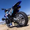 Picture of LOSI/TLR LOS06000T2-COMBO 1/4 Promoto-MX Motorcycle RTR, Club MX Blue PLUS 1/4 Pro-Spec Aluminum V2 Bead Complete Bike F/R Wheel/MX33 Tire Combo Set Unmounted