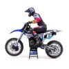 Picture of LOSI/TLR LOS06000T2-COMBO 1/4 Promoto-MX Motorcycle RTR, Club MX Blue PLUS 1/4 Pro-Spec Aluminum V2 Bead Complete Bike F/R Wheel/MX33 Tire Combo Set Unmounted