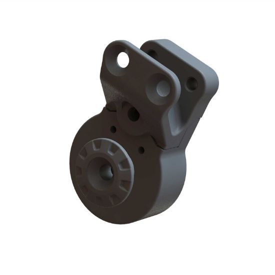 Picture of Arrma ARA-3396 HD Direct servo saver black (25T Spline) Replaces ARA340192 Fits 2WD Vorteks, Gorgon, Fury and Quake