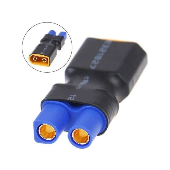 Picture of VGRC Hobby VGLFOP06918 XT60 MALE TO EC3 FEMALE