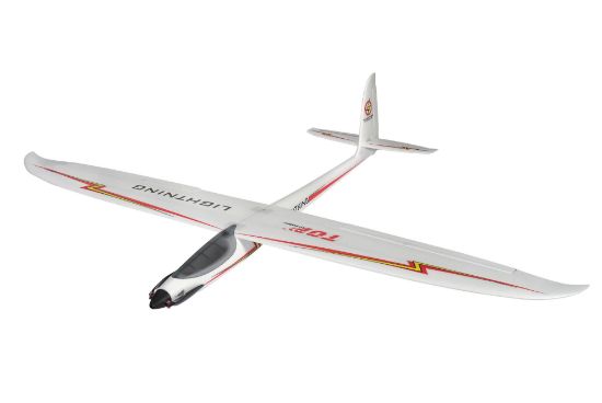 Picture of TOP RC HOBBY TOP050BA Lightning V2A 4S 1.5m warmliner MG servo's, PNP w/new motor mount and D2836-850KV motor