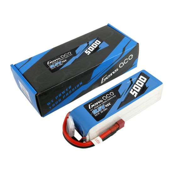 Picture of Gens Ace 5000mAh 5S 18.5v 45C Lipo Battery for F3A